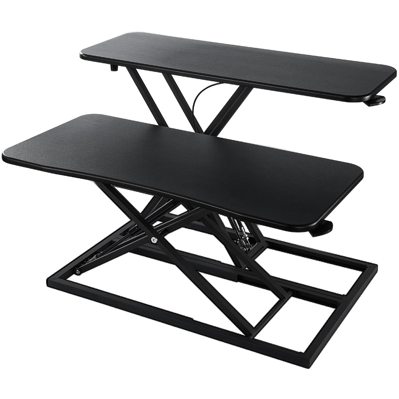 站立桌显示器增高架托键盘可调节升降电脑台M式桌笔记本站立式办