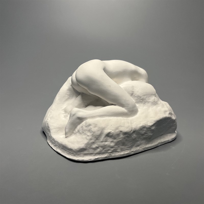 罗丹《达娜依德》博物馆复刻雕塑石膏像J家居装饰艺术桌面摆件礼