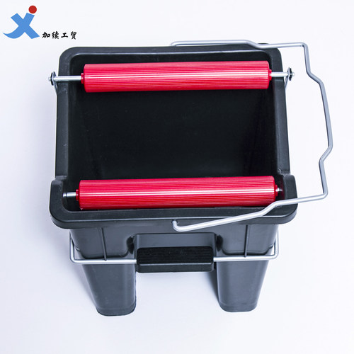 船用绞拖把桶174k280脚踩式挤水桶 滚轮式榨水桶 家用拖把桶14L