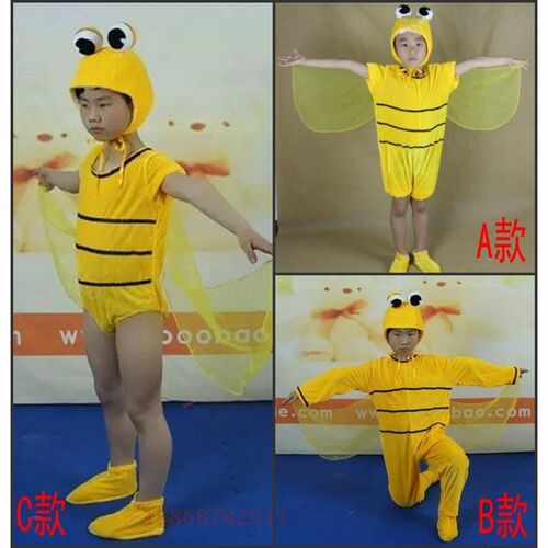 幼儿成人亲子游戏舞蹈服装卡通动物表演服儿童童话剧萤火虫演出服