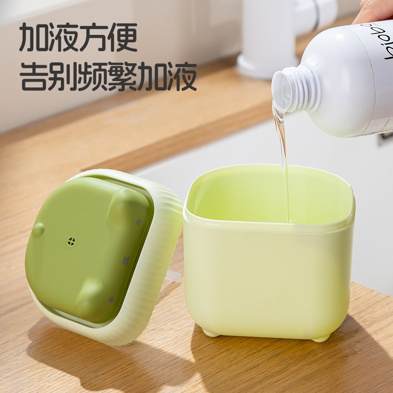 洗洁精按压盒按压瓶高颜值自动压取器出液器水槽洗手液分装瓶瓶子