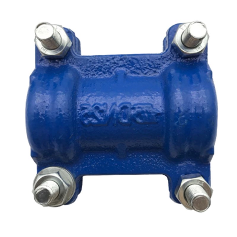 抢修pe管哈夫节110 160 225 280 315球磨铸铁加长抱箍1000快速接