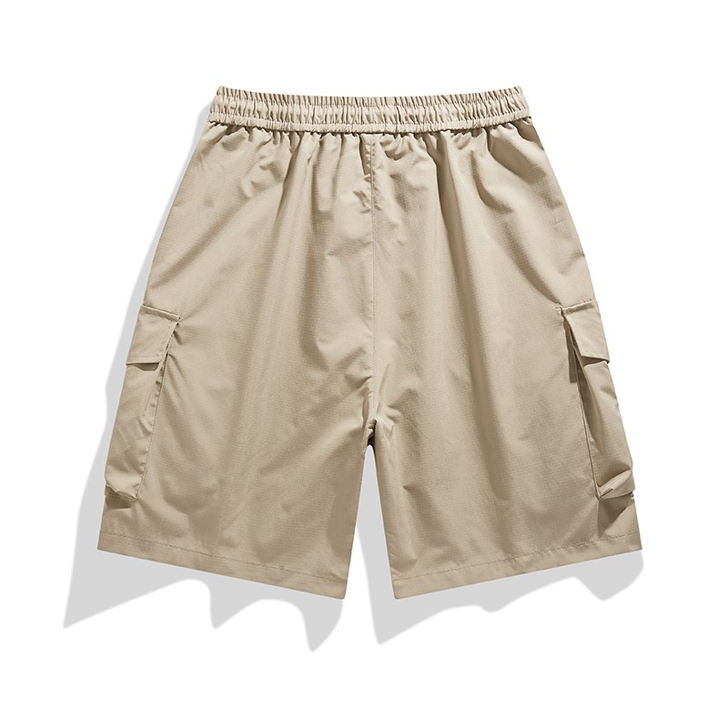 2024新款男装短裤夏季美式工装直筒休闲裤宽松时尚百搭男士五分裤