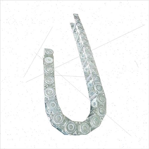 新款新款TL桥式全封闭i钢链拖铝 机床金属不锈钢拖链电缆钢制拖款