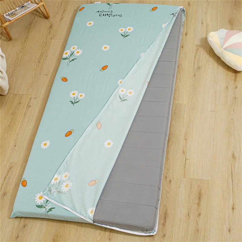 纯棉学生宿舍单人床单床笠套防尘套全包床垫套保护罩拉链式可拆卸