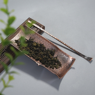 友尚 茶道用具零配件 合金属铜茶则茶盒茶拨茶针功夫茶具茶匙日式