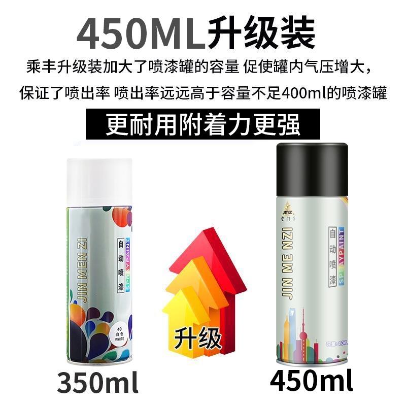 自行车黑色手喷漆电动车花架翻新汽车保险杠边条雨刷搖臂家具喷漆