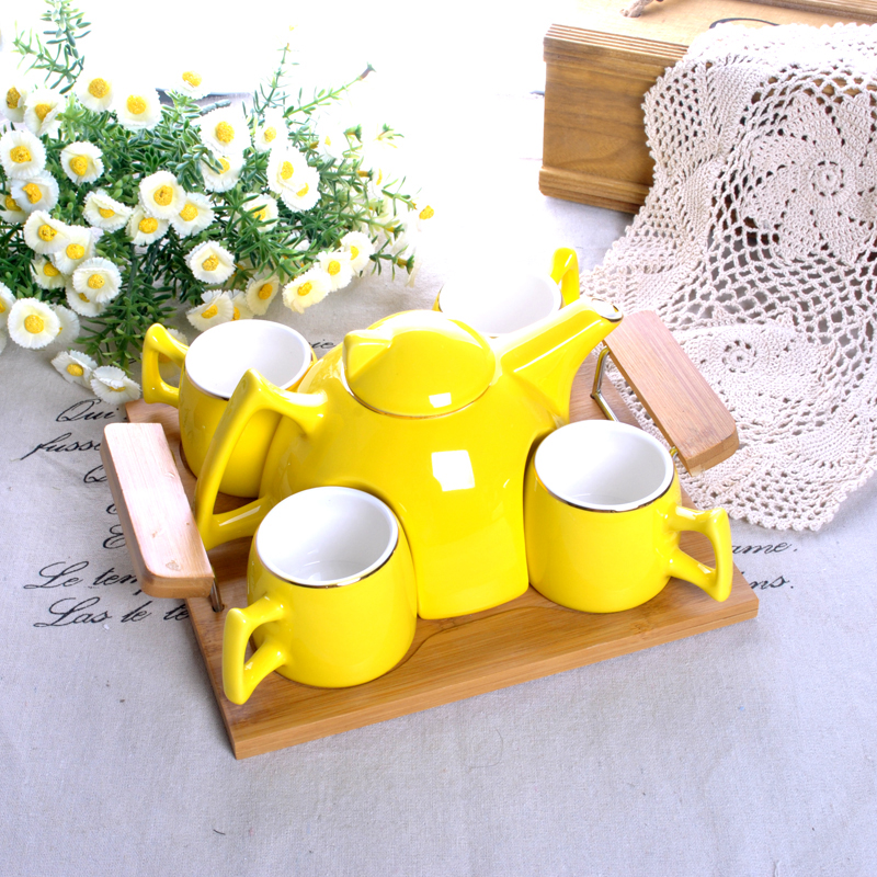 包邮欧式陶瓷冷水壶水杯杯具套装创意凉水壶家用耐高温瓷冷凉水瓶