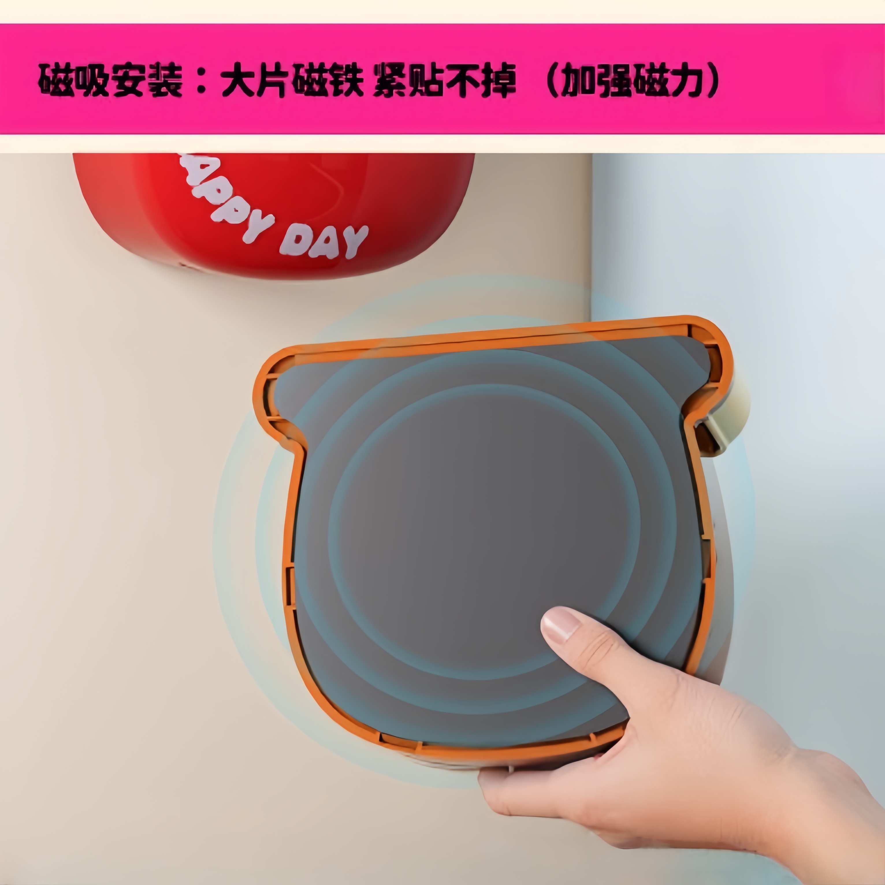 冰箱置物架外侧面收纳盒