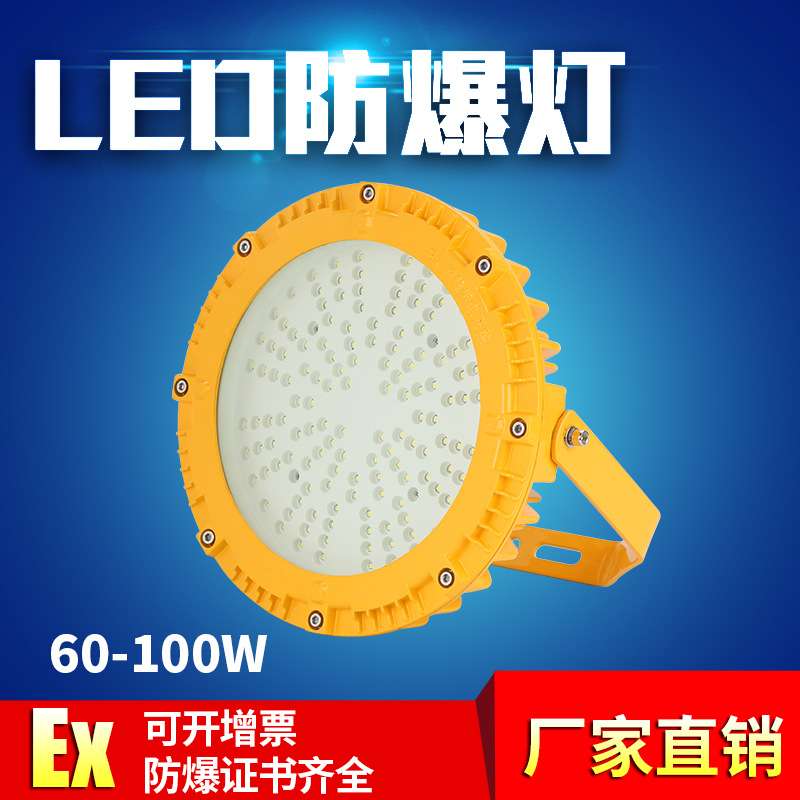 厂家直销20W50W100W系列LED防爆泛光灯应急平台照明灯 防爆灯
