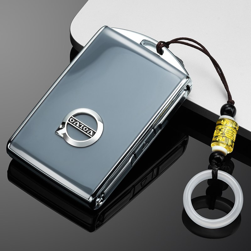 沃尔沃钥匙套xc60替换壳s90扣s60包xc90用品xc40Q v40汽车2024款