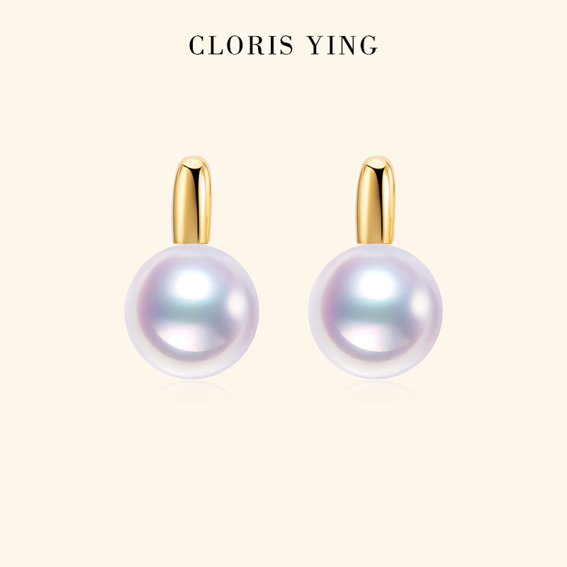 CLORISYING气质款Akoya珍珠耳钉
