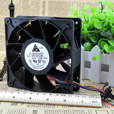全新台达PFC1212DE1203812V4.8A12CM超大风量双滚珠暴力风扇