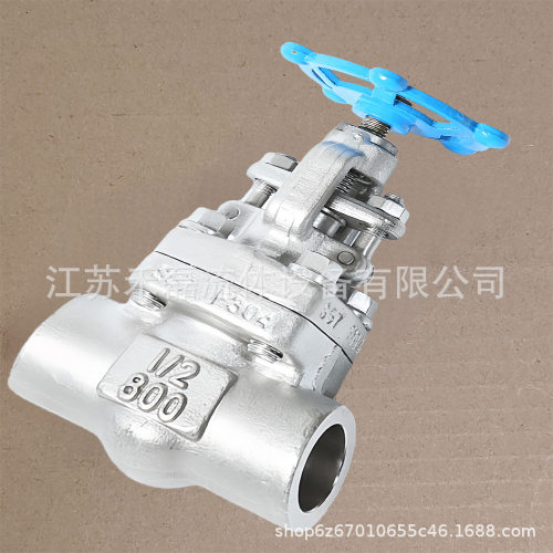 F304L锻钢截止阀承插焊接STL司太立F11F22LF2J61Y120P160F31600LB