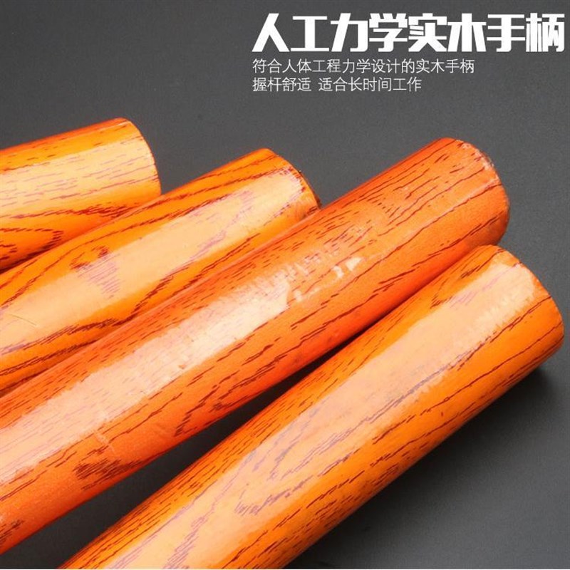 现货速发冰箱除冰锤子铺贴地板砖皮锤橡胶锤地砖锤软皮敲打小皮锤