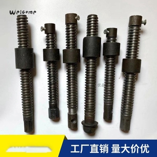 速发木工拼板夹丝杆六角头圆头焊接螺母紧固件梯形螺丝杆螺柱夹具