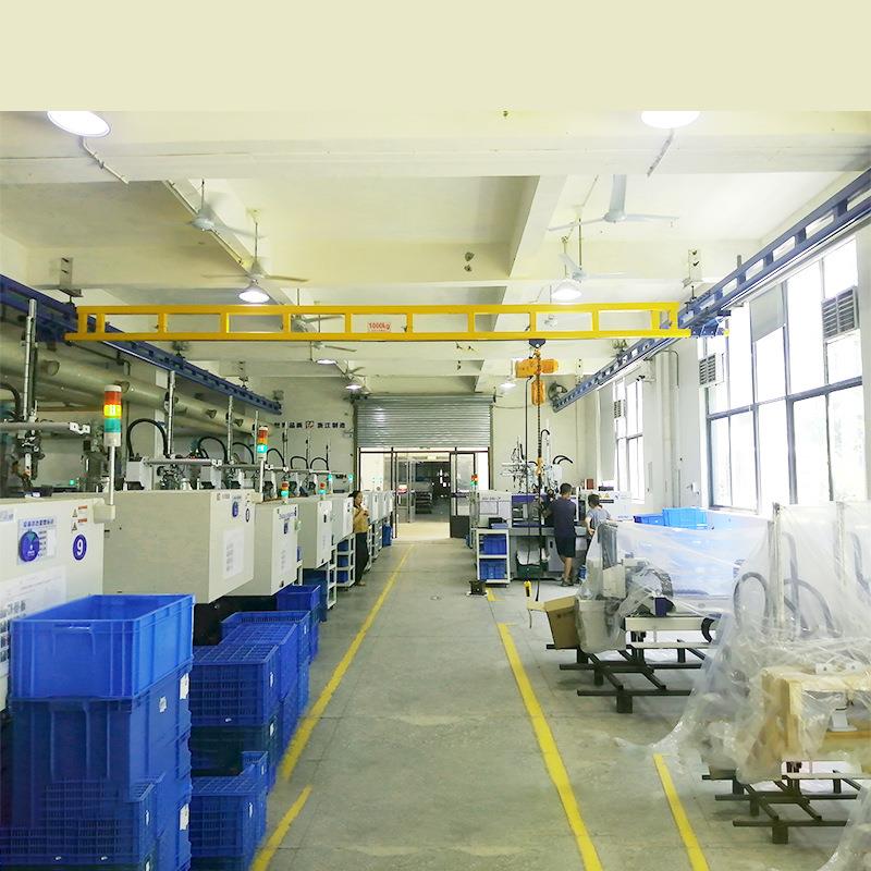 宁波厂家供应1T刚性悬挂起重机单梁轻型KBK手动轨道起重机