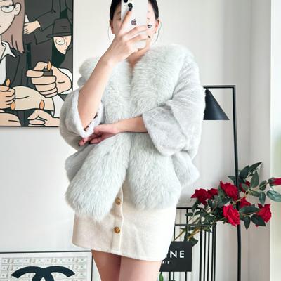 进口貂皮女款外套进口貂皮
