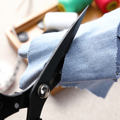 汪吾铨剪刀家用工业剪海棉剪刀锰钢橡胶剪刀皮革强力剪刀民用剪刀