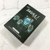 新品 3D骷髅头酒吧冰块制冰盒6连骷髅头冰格威士忌冰球冰块冰模具