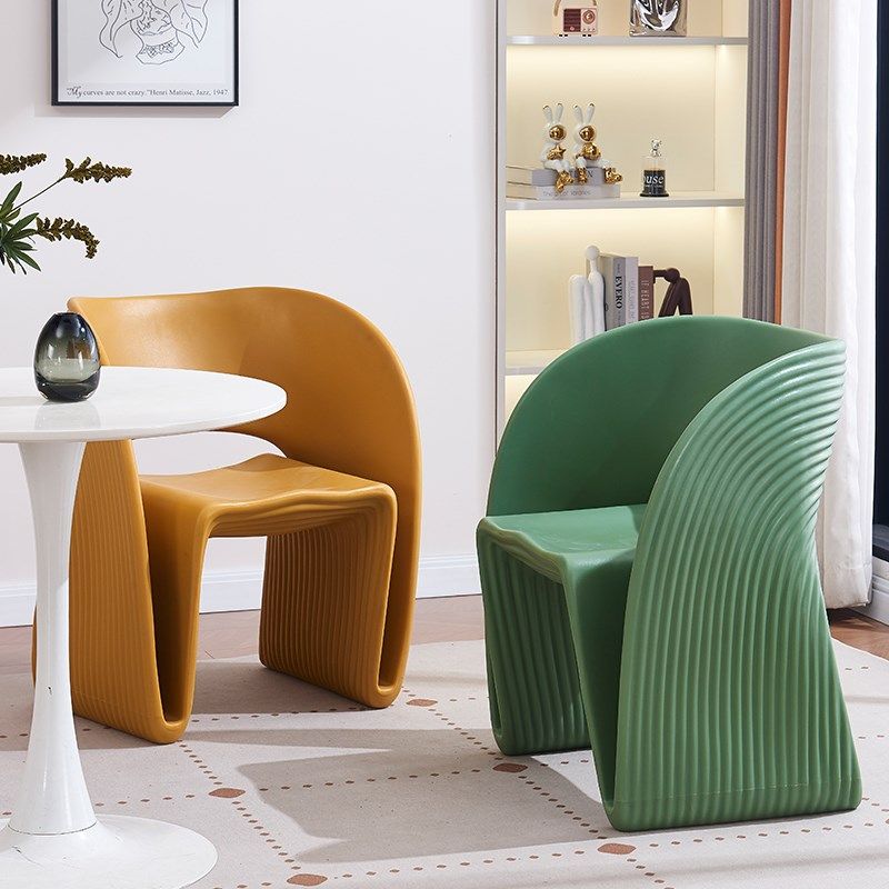 休闲区餐厅创意休闲椅客厅沙发椅户外阳台扶手椅餐椅家用塑料椅子,住宅家具,餐椅,淘宝优惠券,粉丝福利购,淘宝优惠卷