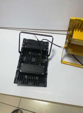 led防爆灯超亮黄色方形隧道灯台车灯50w100w工矿36v24v工地投光灯