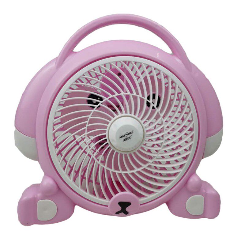 美诗儿电风扇台式迷你鸿运扇家用电扇落地学生宿舍小转页扇卡通扇