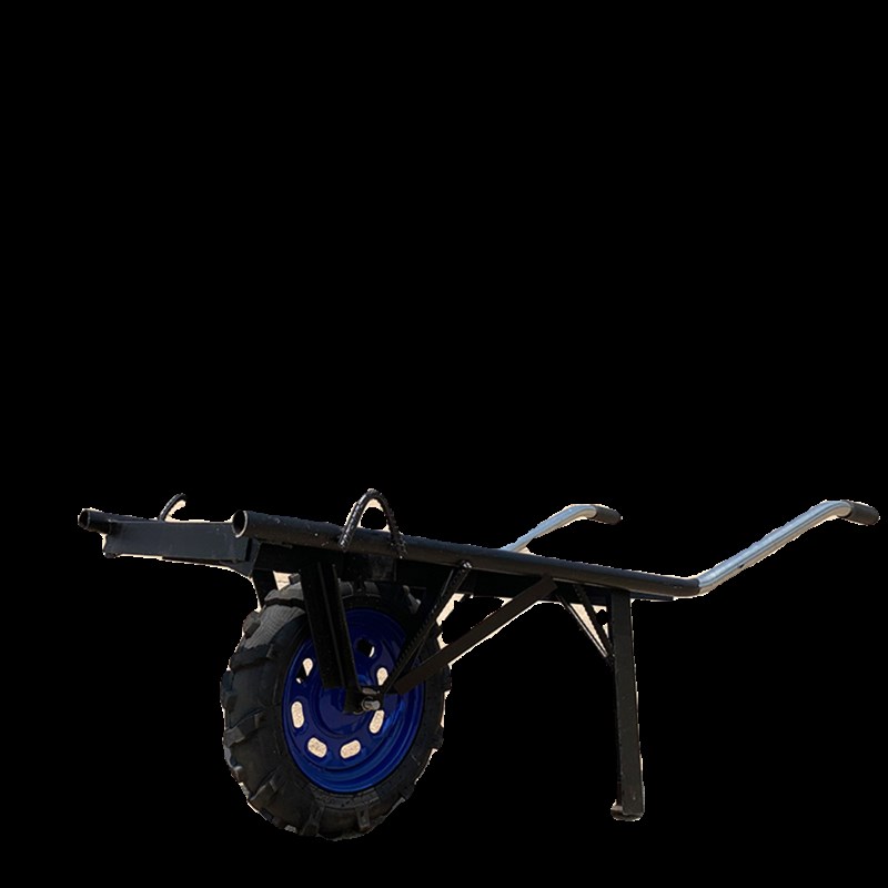 农家用独轮车鸡公车手推车搬运车加厚带刹车手动刹车卖菜车