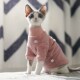 斯芬克斯双面绒高领衣服德文卷毛猫弹力舒适保暖无毛猫秋冬衣服