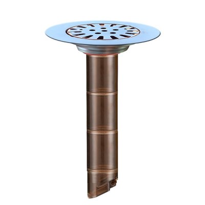 地漏防臭器大尺寸加长卫生间90/110圆形老式地漏改造翻新断层内芯