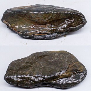 溪流石大块鱼缸天然原生态石头溪流缸专用主石片岩一石成景造景石