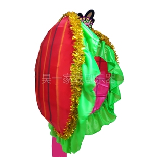 新款扭秧歌海水蚌河蚌壳精贝壳蛤蜊舞台表演出服装庙会红社火道具