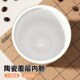 世大家保温杯咖啡杯女2024新款 陶瓷内胆便携吸管水杯随行车载杯子