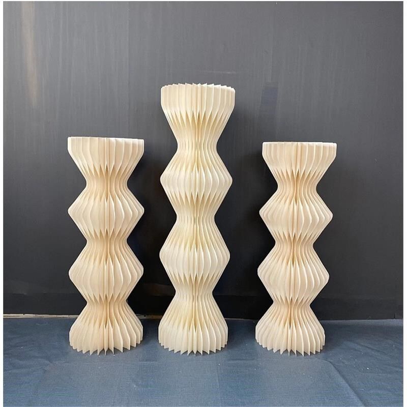 直播中岛流水台子网红站台圆形模特地台婚纱店摄影橱窗服装展示台