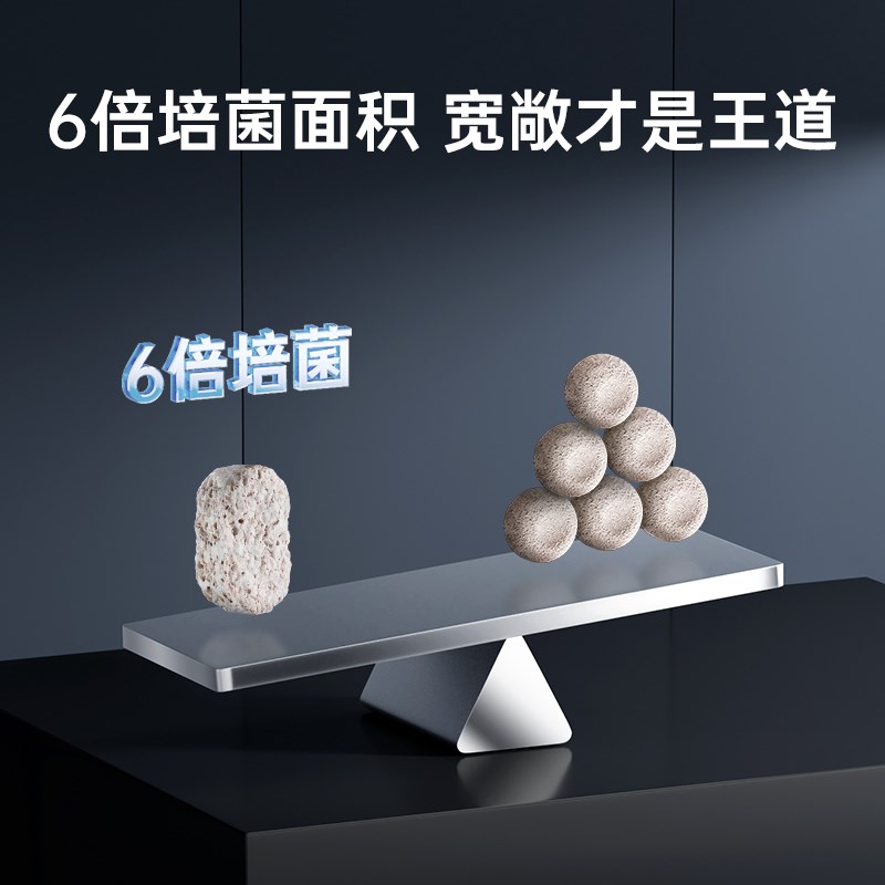 彻朗过滤材料硝化细菌过滤器纳米细菌屋石料鱼缸养鱼专用培菌滤材