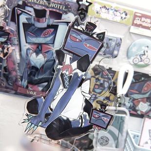 新款地狱客栈动漫周边亚克力女仆沃克斯立牌送好朋友桌面摆件