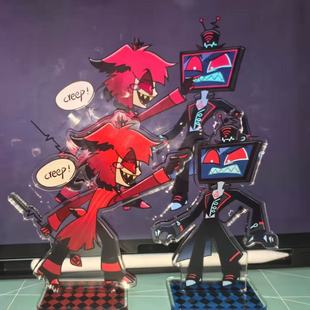 新款地狱客栈周边电鹿vox亚克力立牌装饰摆件收藏谷子送礼物朋友