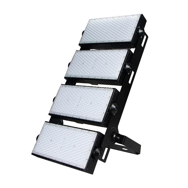 新款鳍片模组LED投光灯2000W瓦大功率球场灯泛光灯码头港口高杆灯
