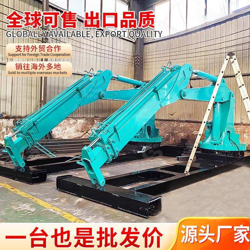 可拆卸液压车载式吊机随车吊货车加装改装随车起重机折叠式折臂吊