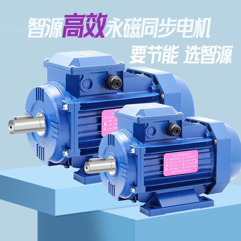 高效节能永磁变频电机YE5工业电机380V/220V大功率B3B5B35