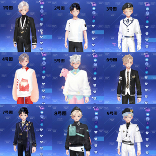 QQ飞车手游捏脸数据可爱帅气霸道时尚捏脸数据男四大区通用