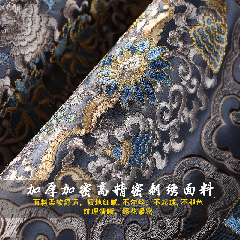 速发新中式红木餐桌椅子垫实木圈椅太师椅茶椅坐垫凳子垫靠背一体