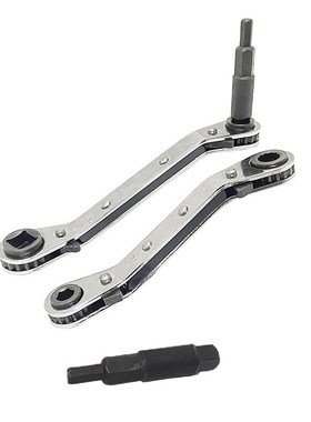 速发空调维修棘轮扳手 CT122四方一把扳手套装 1/4-/-6-5/161/8