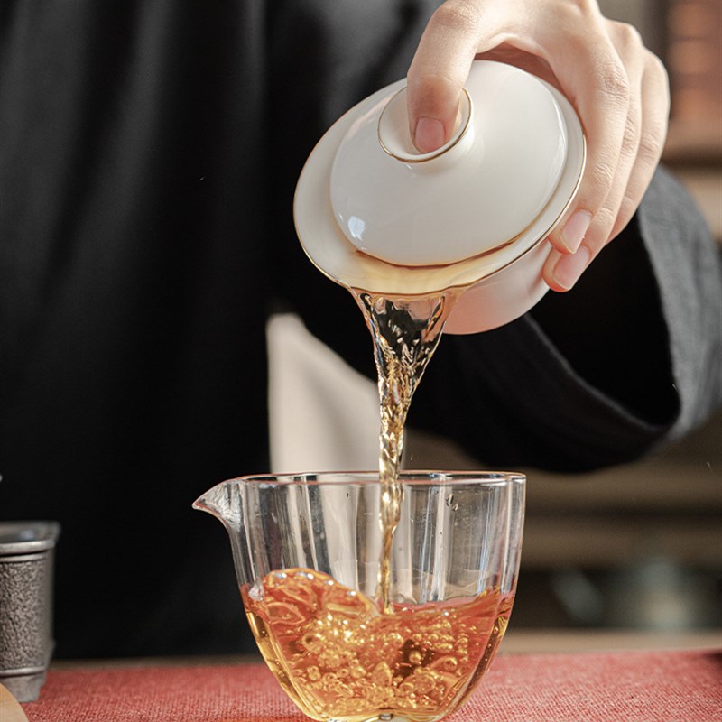 速发可批羊脂玉陶才盖碗可悬停白瓷带盖泡茶茶杯单个三瓷茶盏手工