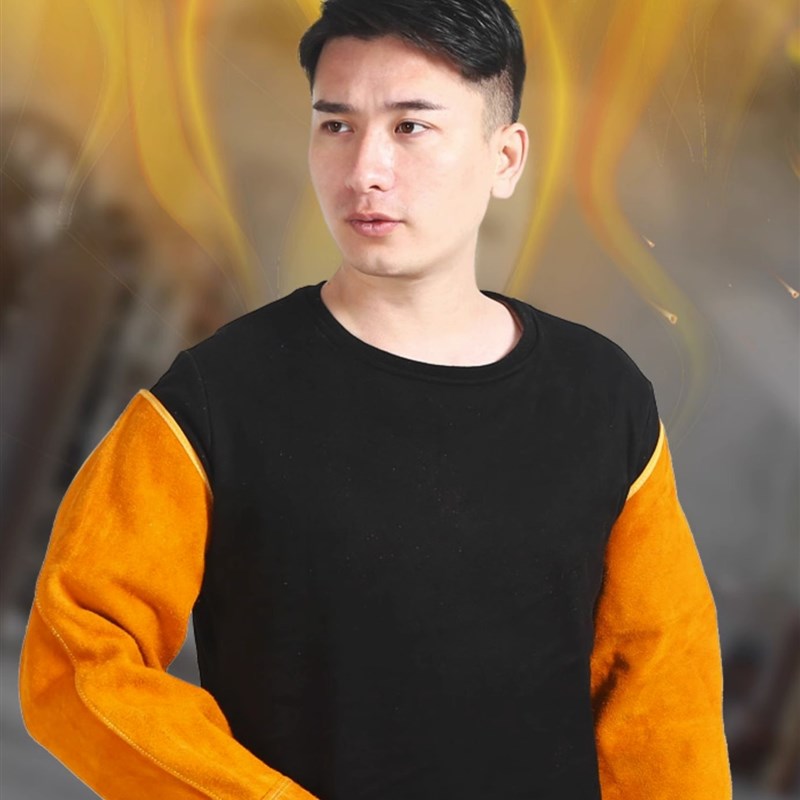 速发磨焊套袖焊工护袖防飞耐高温劳保防护袖套耐电隔热防烫溅