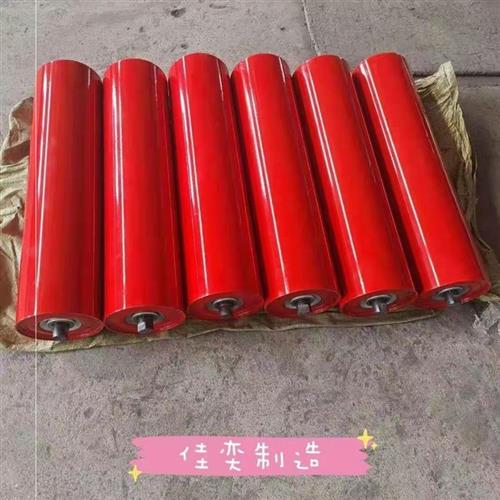 速发输胶机托辊防架防水矿用橡胶缓冲滚筒支尘包送锥形全套矿煤