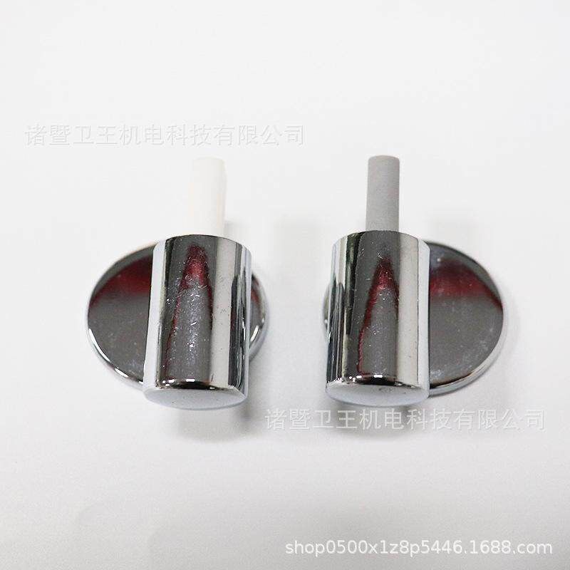 速发缓降铰链锌合金中高柱圆形 减速降落马桶盖 智能座便器盖配件