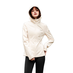 MOLYVIVI魔力薇薇修身软壳外套女登山收腰上衣加绒软壳衣秋冬新款