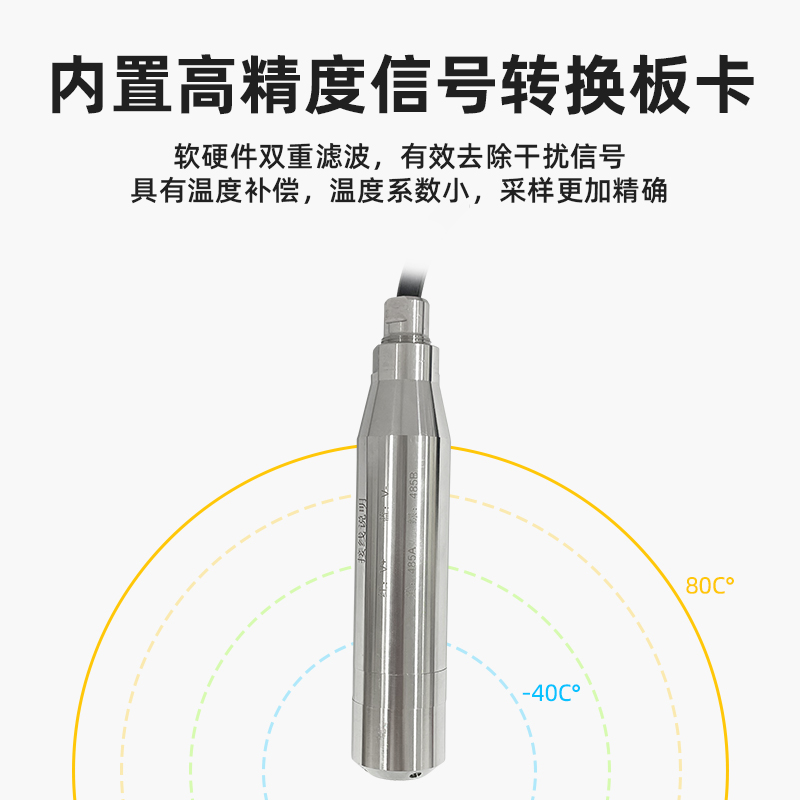 新品投入式RS485液位传感器变送器4-20mA水位计防堵高精度工业SL0
