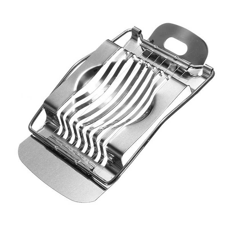 Home Kitchen Egg Cutter Stainless Steel Wire Egg Slicer For